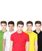 Pack Of 5 Men's Cotton Polo-T Shirt