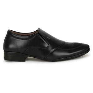Dotted Slip On Formal Shoes For Men