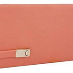 Peach Solid Trendy Clutch