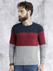 Multicoloured Cotton Full Sleeves T-Shirt