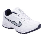 Men Sport Synthetic White Running Shoes