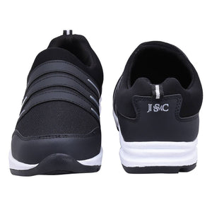 Men's Mesh Black Sports Running Shoes