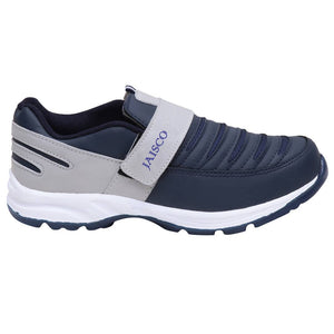 Men Sport Multicoloured Grey Slip-on Running Shoes