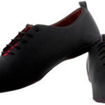 Men's Black Synthetic Leather Casual Shoes