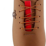 Men's Tan Synthetic Leather Casual Shoes