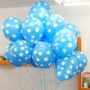 Only Polka Dot Printed Balloons (Light Blue) - Pack of 30