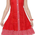 RED  COTTON FROCK