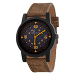 High Quality Stylish And Funky Wrist Watch With  Belt And Aviator Glasses