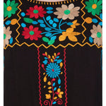 Women's Rayon Black Print Tunic
