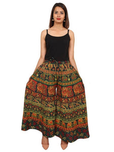 Cotton Printed Palazzo For Women's And Girl's