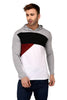 Multicoloured Cotton Colourblocked Hooded Tees