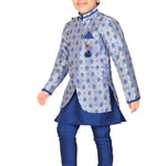 Navy Blue Kurta Pajama Set For Baby Boy
