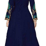Designer Malabary Silk Full Sleeve Gown