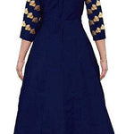 Designer Mulbury Embroidered Full Sleeve Gown