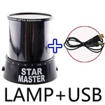 Swabs&#174; Star Master LED USB Night Light Intelligent Projector Lamp for Children/Bedroom Desk