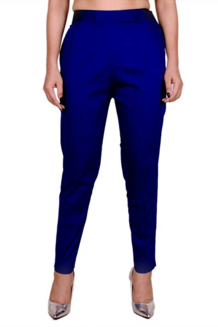 Lycra Cotton Pant For Women's