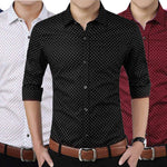 Men's Printed Cotton Blend Full Sleeve Casual Shirt Pack Of 5