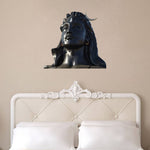 Shiva Adiyogi Wall Sticker (41 cm X 45 cm)