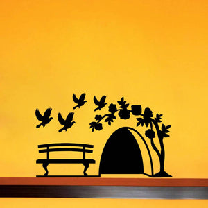 A Cave Wall Stickers Size 50 cm X  81 cm