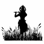 Wall Stickers | Wall Sticker For Living Room -Bedroom - Office - Home Hall Decor |Lord Krishna 86 cmX 99 cm