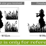 Wall Stickers | Wall Sticker For Living Room -Bedroom - Office - Home Hall Decor |Lord Krishna 86 cmX 99 cm