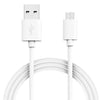 Micro USB 2 Amp Data & Charging Cable - White