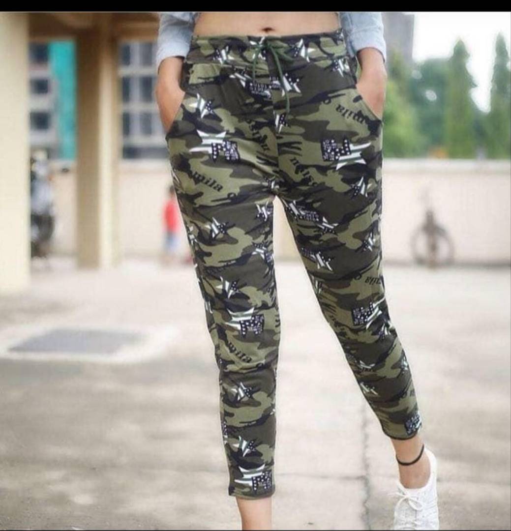 Stylish Military Jeans Pant Soldier Jeans For Girls Two Girls
