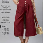 Women's Cotton Culottes
