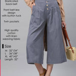 Women's Cotton Culottes