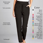Stretchable Cotton Relax Pant For Women's