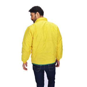 Reversible Bomber Long Sleeve Jacket - Green & Yellow for Men's (Pack of 2)