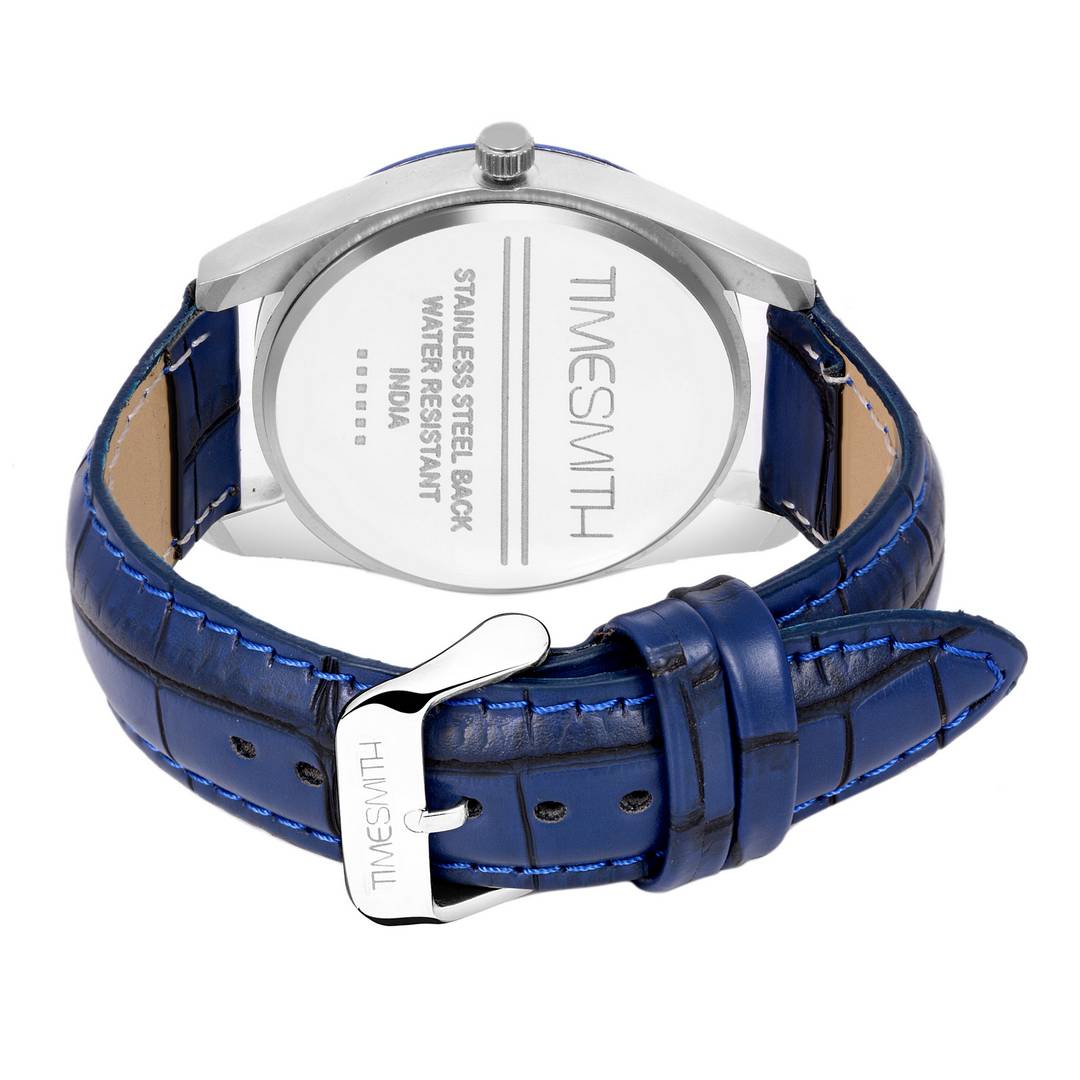 Men's Stylish Multicoloured Synthetic Leather Analog Watches