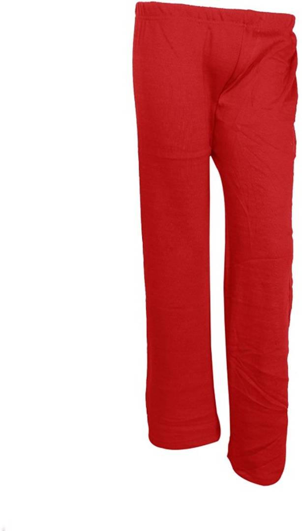 Royal Women's Warm Woolen Full Length Palazzo Pants for Winters_Red_Free Size