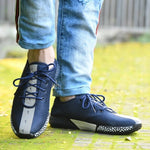 High Fashion Blue Mesh Dot Sports Sneaker For Men