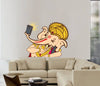 Lord Ganesha Taking Selfie Wall Stickers
