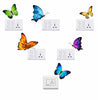 Colorful Butterflies Wall Sticker Standard PVC Vinyl