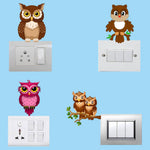 Owl  Wall Sticker Standard PVC Vinyl
