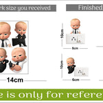 Switch Board Sticker - Decorative Cute Boss Baby Wall Decorative - Switch Panel Stickers
