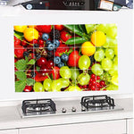 Fresh Fruits Juice Wall Poater For Kitchen Wall Sticker (58 cm x 90 cm)