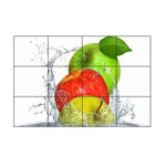 Waterproof Kitchen Healthy Apples wall sticker Wallpaper/Wall Sticker Multicolour - Kitchen Wall Coverings Area (61Cm X92Cm)