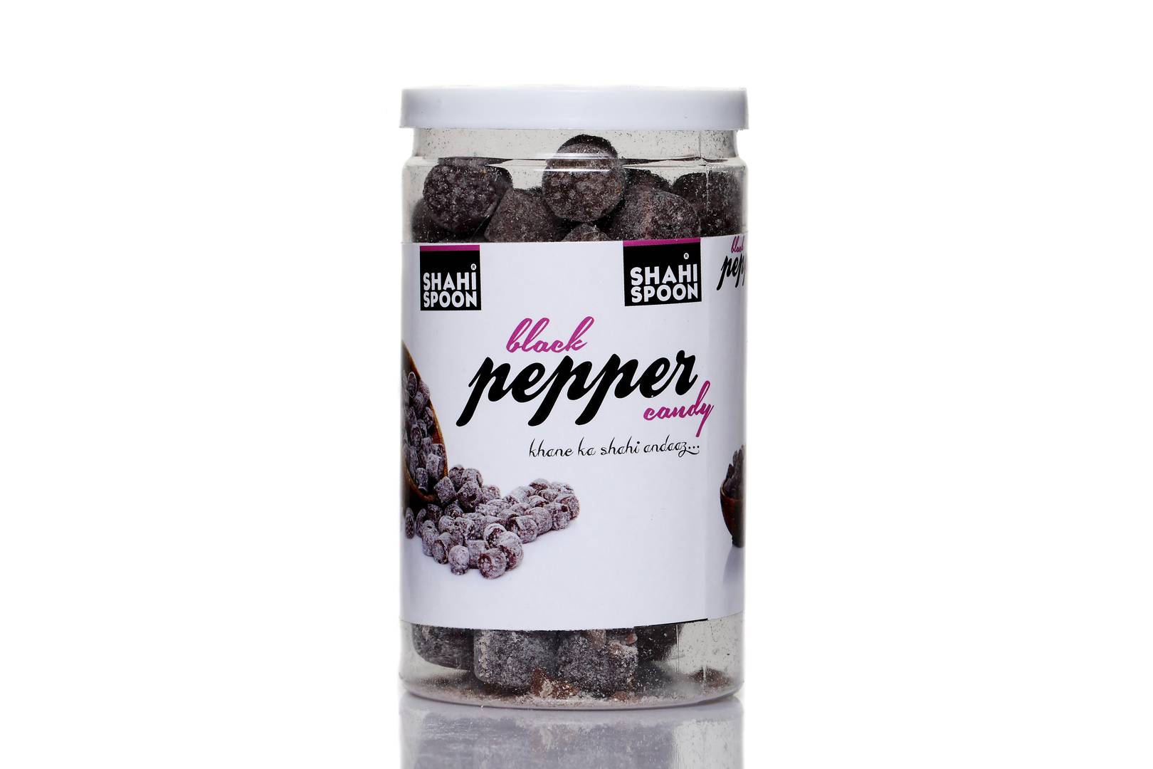 Shahi Spoon Black Pepper (Kali Mirchi) Candy,135gm-Price Incl.Shipping