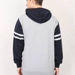 Men's Multicoloured Loopknit Fleece Self Pattern Hoodies (Pack of 2)