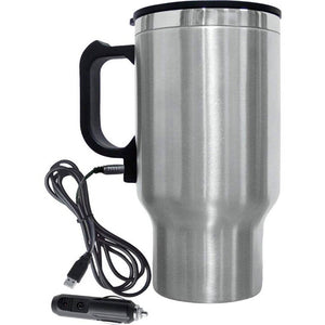 Shopper52 Accedre Stainless Steel Electric Heated Travel Mug - CMSS