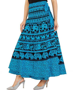 Women's Jaipuri Print Cotton Long Skirt