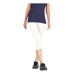 Women's Cotton Lycra Biowashed Capri Leggings Combo Pack of 3 (White, Pink ,Beige)