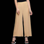 Stylish Synthetic Palazzo Combo Of 6 Pieces