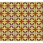 Oil Proof and Waterproof Self Adhesive Vinyl Tile Sticker 25cm x 184 cm