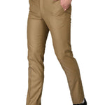Khaki Slim Fit Formal Trouser