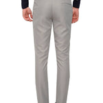 Light Grey Slim Fit Formal Trouser