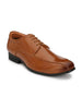 Men's Tan Derby Combination Synthetic Leather Formal Shoes
